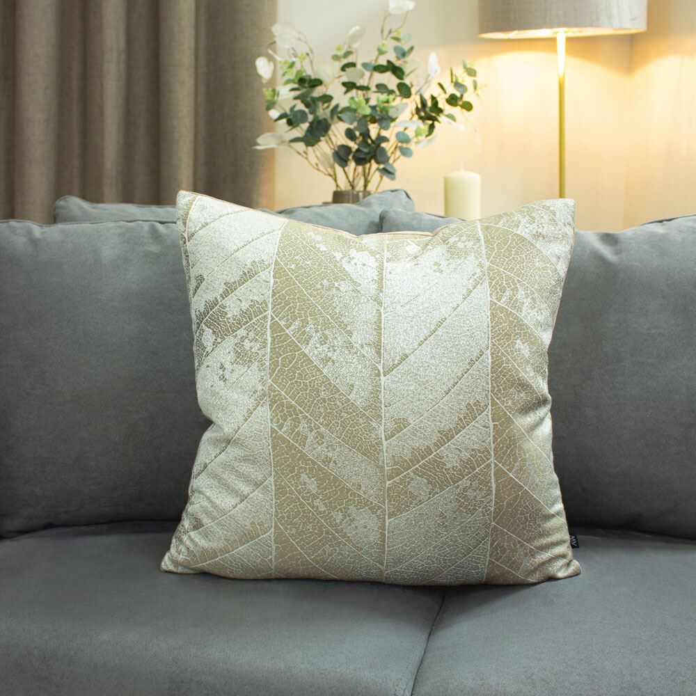Ashley Wilde Myall Delicate Leaf Cushion Cover
