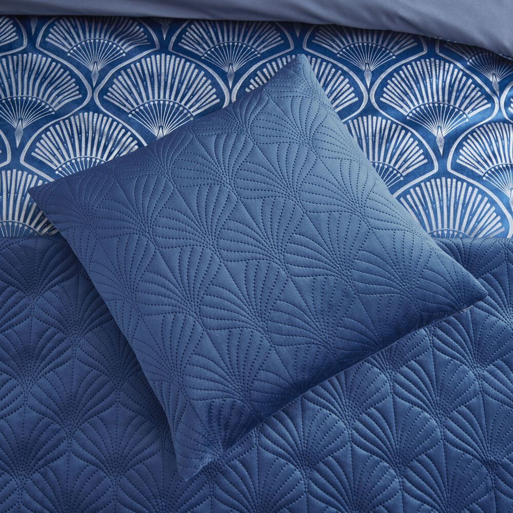 Catherine Lansfield Art Deco Pearl Textured Filled Cushion