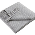 Drift Home Quinn Woven 100% Recycled Eco-Friendly Cotton Rich Fringed Throw