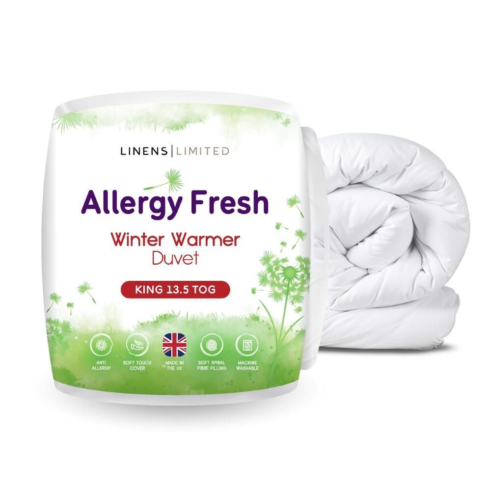 Linens Limited Allergy Fresh Anti Allergy Hollowfibre Duvet