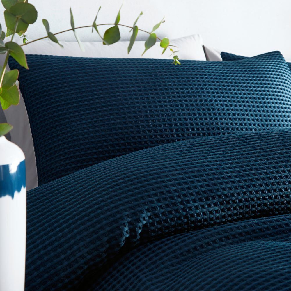 Appletree Loft Westport Waffle Weave Textured Duvet Cover Set