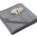 Appletree Loft Kaidon Woven 100% Recycled Cotton Rich Tasselled Throw