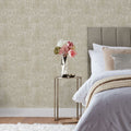 Paoletti Luxe Serafina Abstract Vinyl Wallpaper