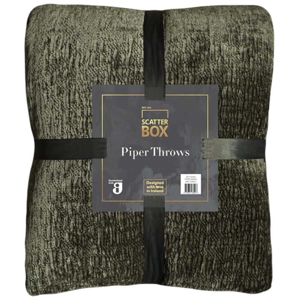 Scatter Box Piper Velvet Textured Throw
