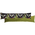 Wylder Nature Midnight Garden Bees Print Velvet Draught Excluder Case, Multi