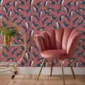 Furn Geo Cat Printed Wallpaper