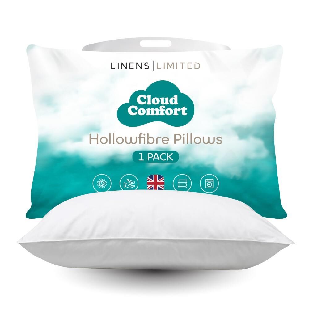 Linens Limited Cloud Comfort Non-Allergenic Hollowfibre Pillows