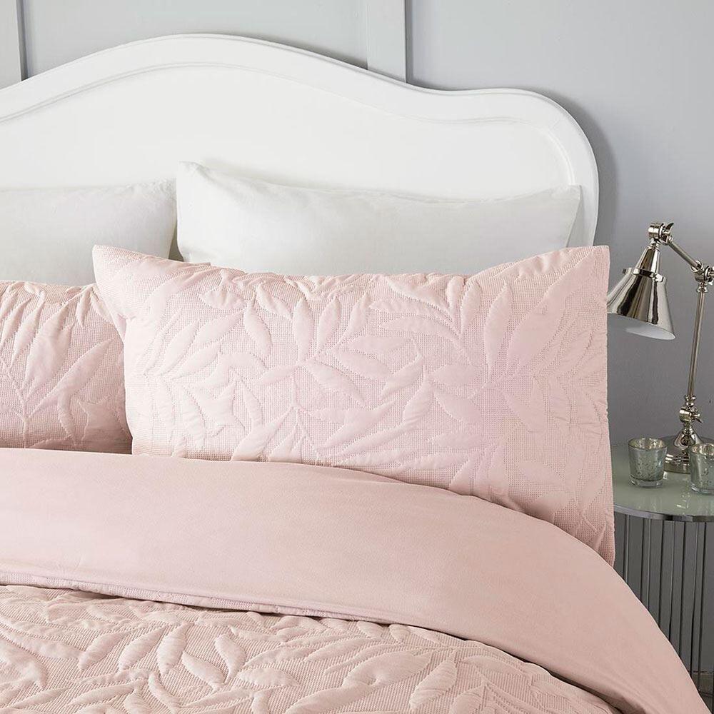 Serene Luana Pinsonic Stitch Quilted Duvet Cover Set