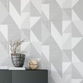 Catherine Lansfield Larsson Geo Contemporary Wallpaper
