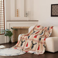 Night Zone Stag Super Soft Teddy Fleece Warm & Cosy Throw, Multi, 150 x 200 Cm