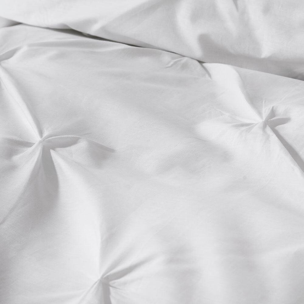 Serene Lara Ruched Easy Care Duvet Cover Set
