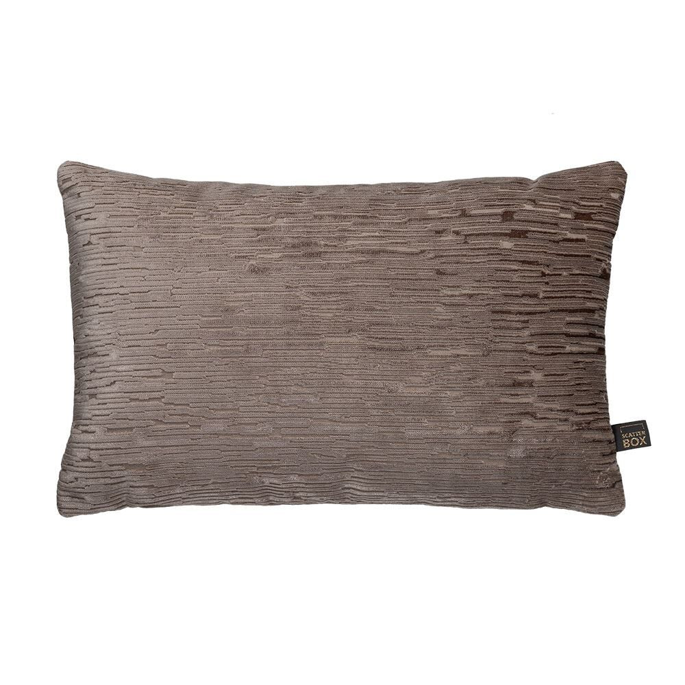 Scatter Box Jackie Stripe Textured Feather Filled Cushion