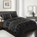 Night Zone Eleanor Pintuck Duvet Cover Set