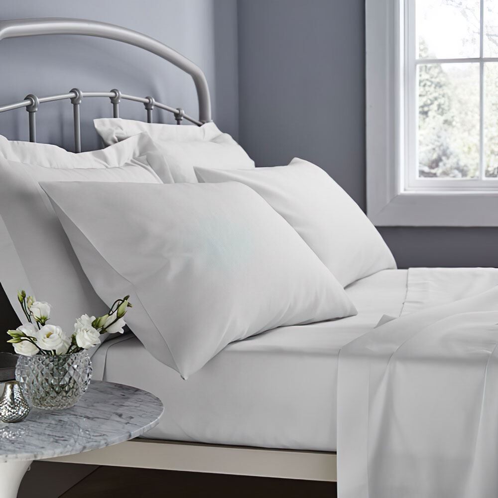 Catherine Lansfield Easy Care Cotton Rich 500 Thread Count Oxford Pillow Case