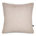 Scatter Box Ellis Textured Feather Filled Cushion, Mink, 45 x 45 Cm