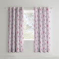 Catherine Lansfield Kids Glamour Princess Eyelet Lined Curtains, Multi, 66 x 72 Inch