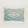 Pineapple Elephant Kebra Aztec Geometric Fringed Filled Cushion