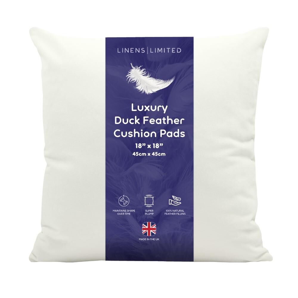 Linens Limited Natural Duck Feather Cushion Inner Pads
