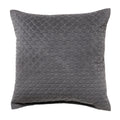 Scatter Box Kite Quilted Velvet Feather Filled Cushion, 45 x 45 Cm