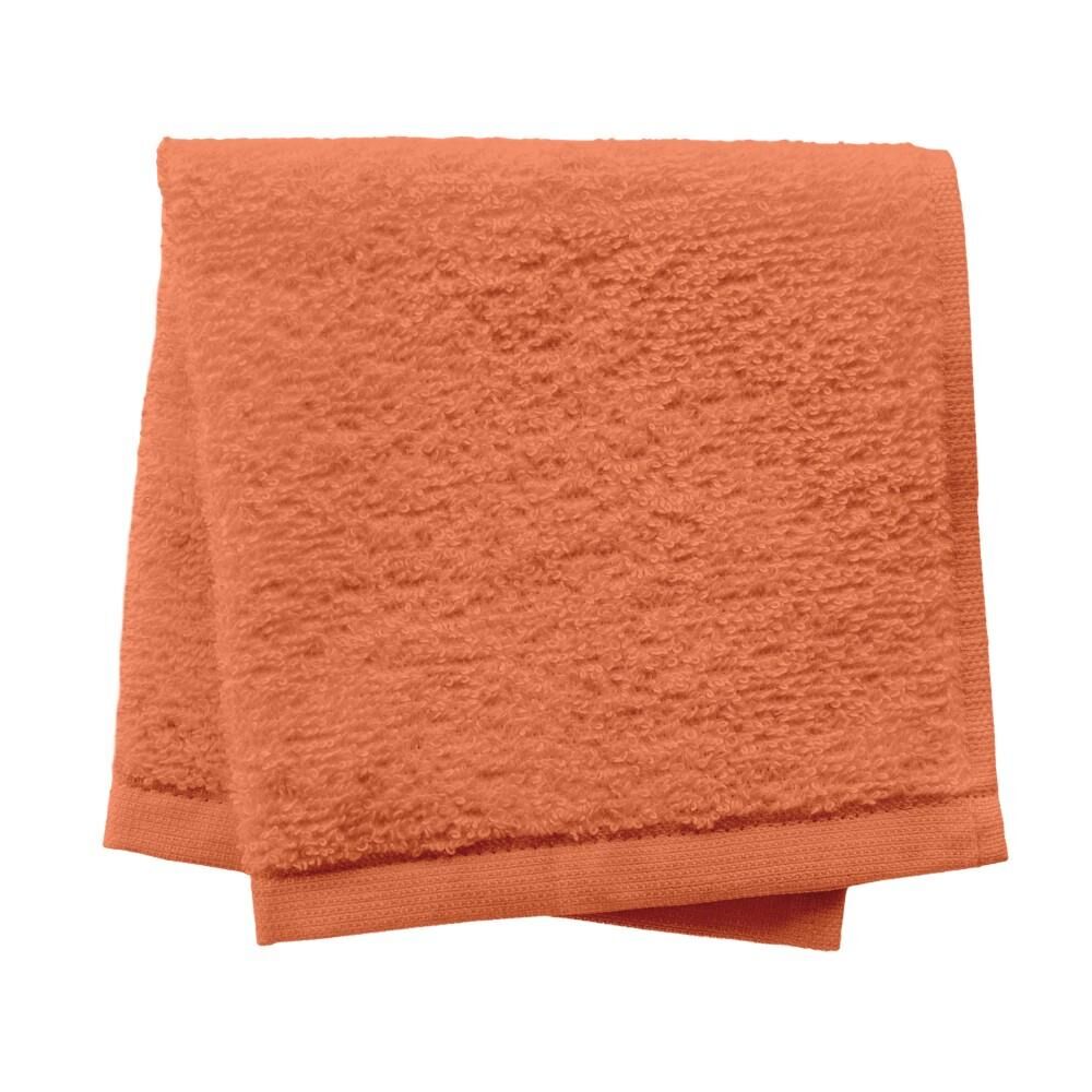 Linens Limited 100% Turkish Cotton Face Cloth, Terracotta