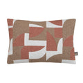 Scatter Box Cooper Geometric Textured Feather Filled Cushion