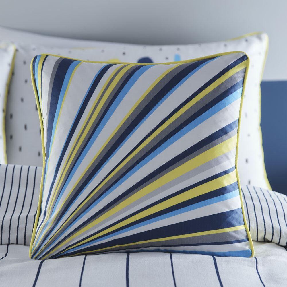 Appletree Kids You're a Star 100% Cotton Filled Cushion, Navy, 43 x 43 Cm