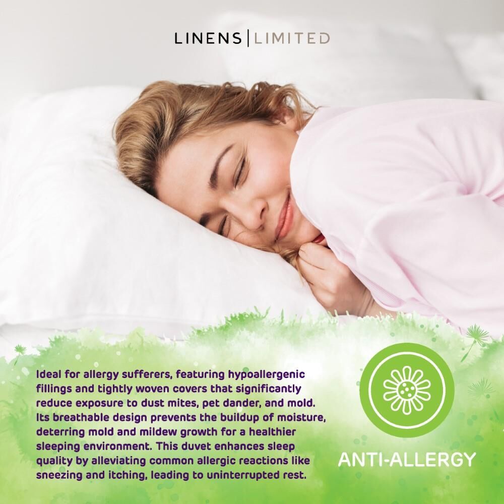 Linens Limited Allergy Fresh Anti Allergy Hollowfibre Duvet