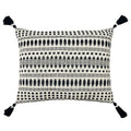 The Linen Yard Ganado Woven 100% Cotton Tasselled Cushion Cover