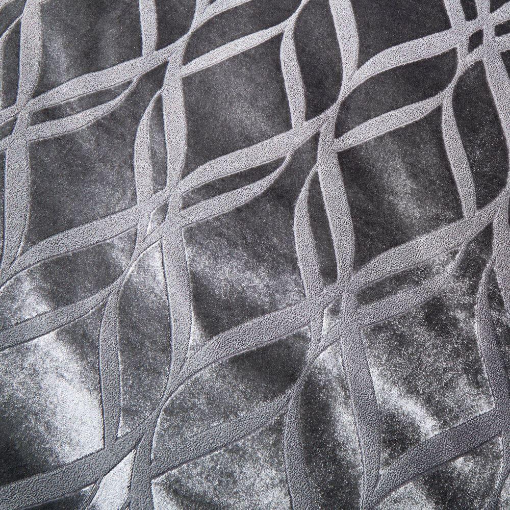 Soiree Belfort Ogee Jacquard Woven Velvet Duvet Cover Set
