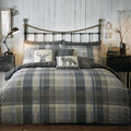 Dreams & Drapes Connolly Check 100% Brushed Cotton Duvet Cover Set