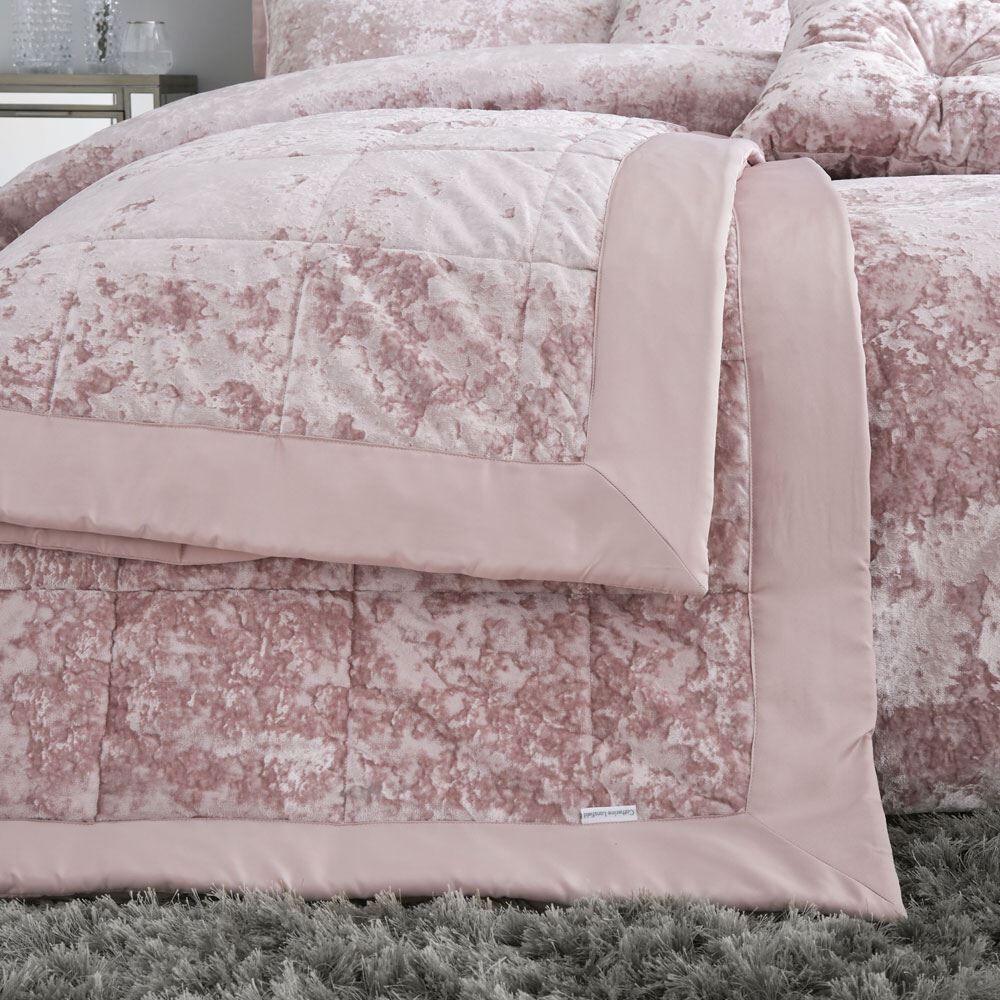 Catherine Lansfield Crushed Velvet Pillowshams