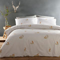 Portfolio Home Deers Print 100% Cotton Duvet Cover Set