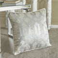 By Caprice Home Claudette Velvet Foil Print Filled Cushion