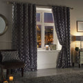 Emma Barclay Moda Katie Wave Eyelet Lined Curtains