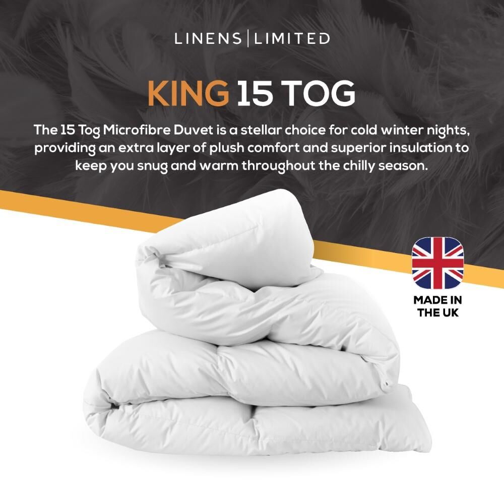Linens Limited Luxurious Feels Like Down Microfibre Duvet
