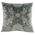 Evans Lichfield Eden Mirror Abstract Faux Velvet Cushion Cover, Multi, 43 x 43 Cm
