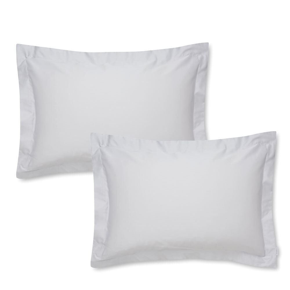 Bianca 100% Cotton Sateen 400 Thread Count Oxford Pillow Case
