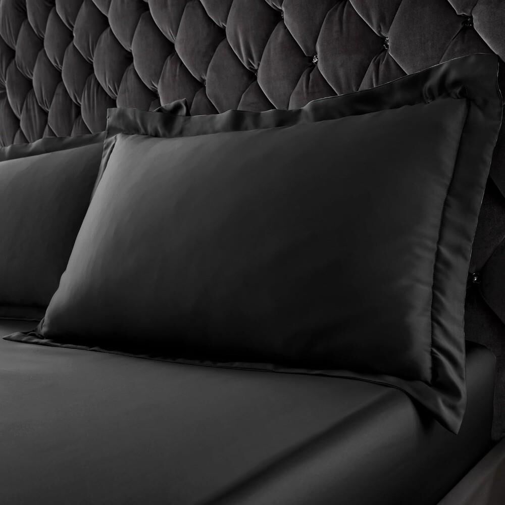 Catherine Lansfield Silky Soft Satin Oxford Pillow Cases
