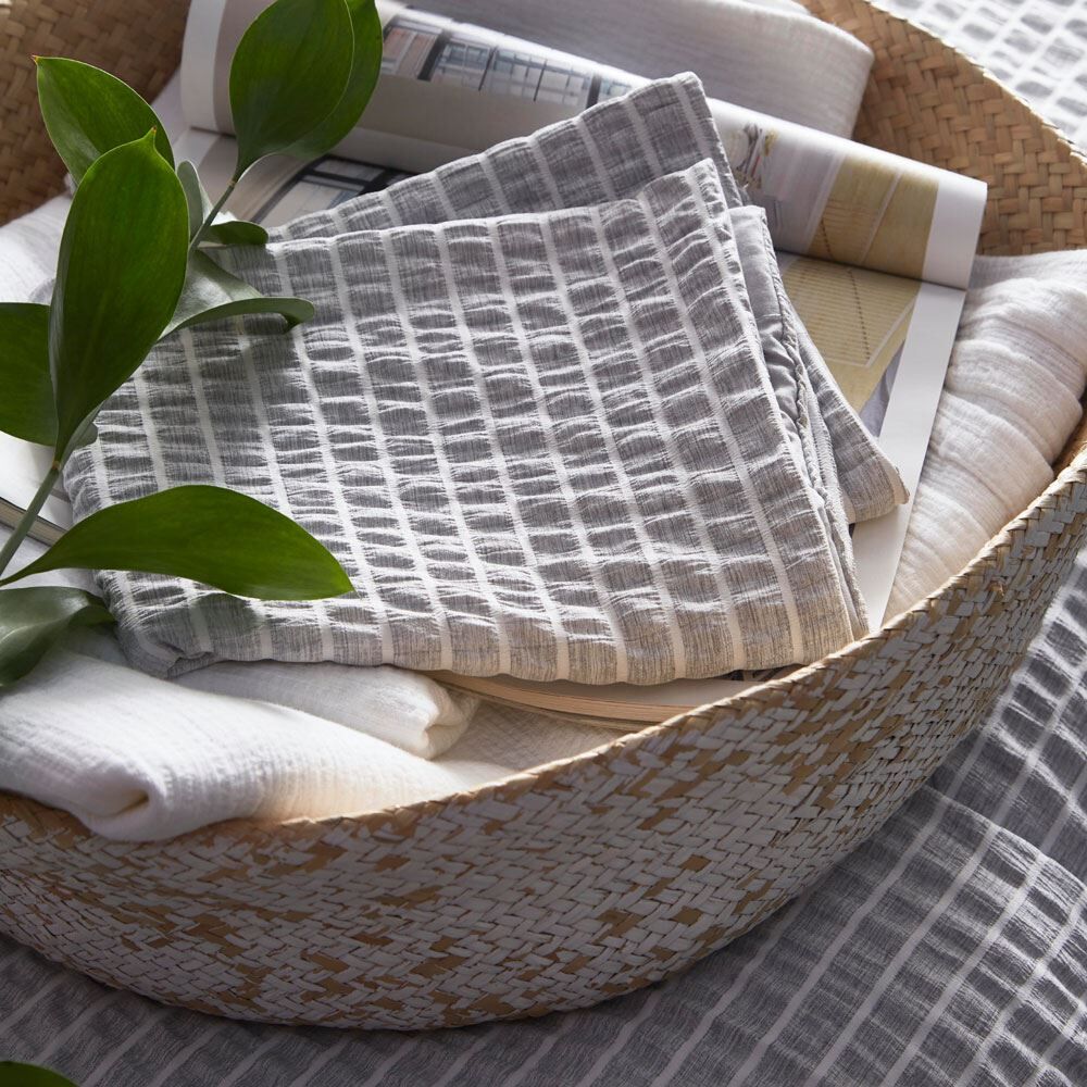 Appletree Loft Altro Textured Stripe Duvet Cover Set