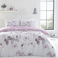 Catherine Lansfield Scatter Butterfly Cotton Rich Easy Care Duvet Cover Set