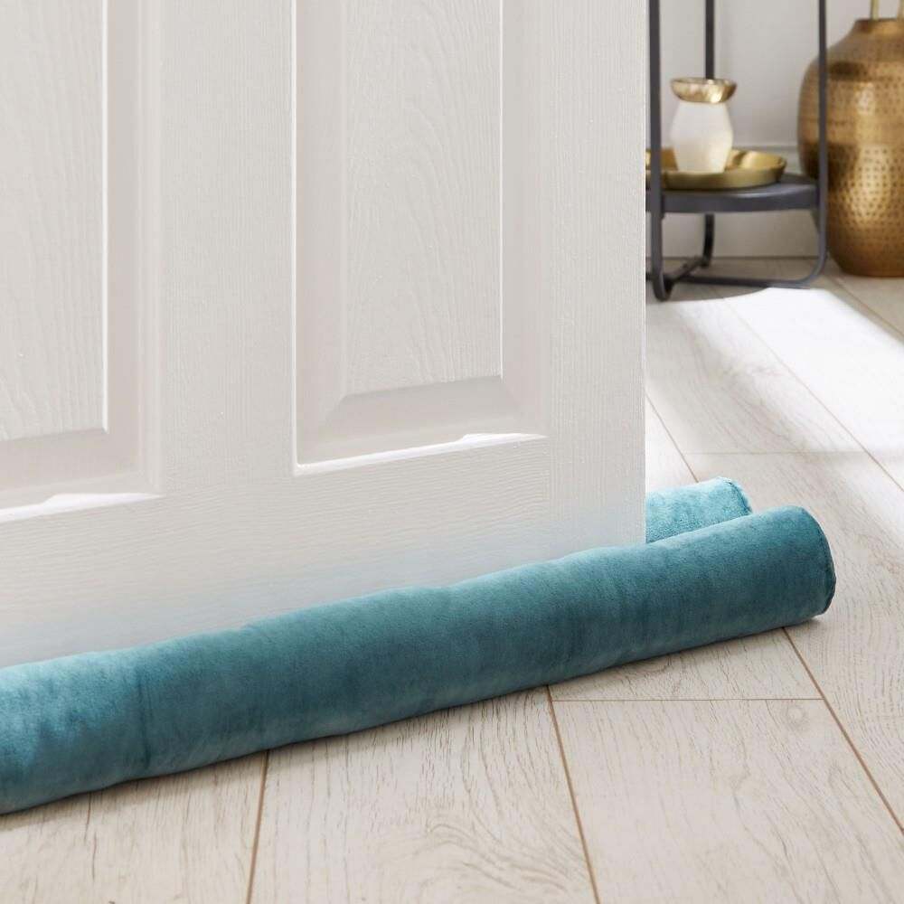 Catherine Lansfield Kingsley Matt Velvet Double Sided Draught Excluder