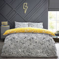 Furn Style Lab Doodle Notebook Print Reversible Duvet Cover Set