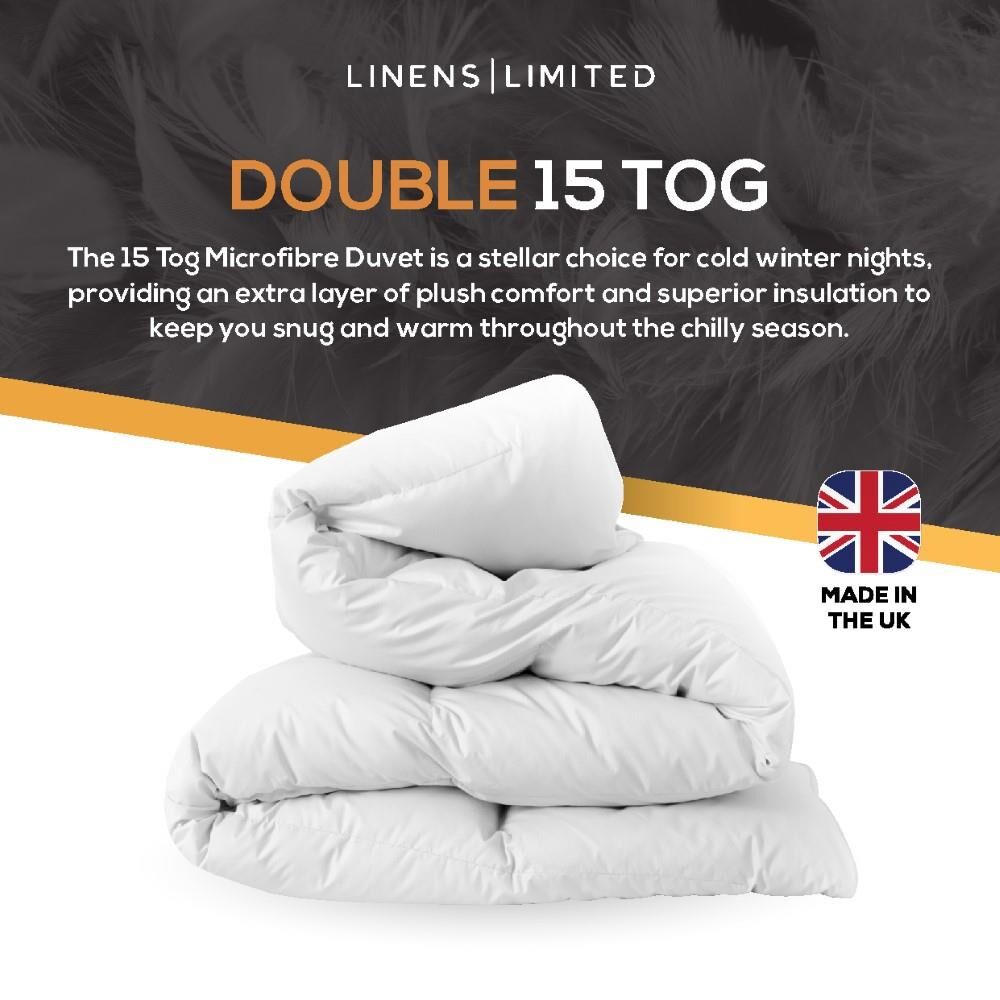 Linens Limited Luxurious Feels Like Down Microfibre Duvet