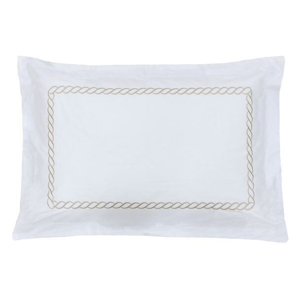Paoletti Cleopatra 200 Thread Count 100% Cotton Oxford Pillow Case