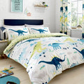 Bedlam Kids Dino Glow In The Dark Duvet Cover Set, Multi