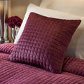 Soiree Stella Velvet Quilted Filled Cushion