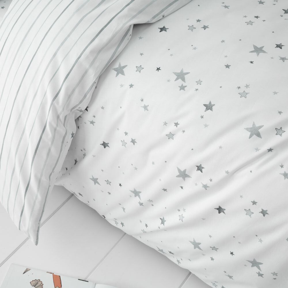 Bianca Kids Stars 100% Cotton Reversible Duvet Cover Set