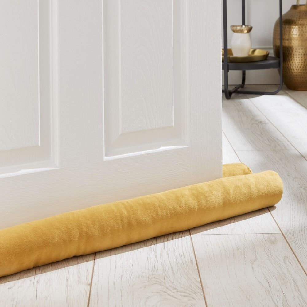 Catherine Lansfield Kingsley Matt Velvet Double Sided Draught Excluder