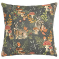 Evans Lichfield Forest Hare Repeat Cushion Cover, Grey, 43 x 43 Cm