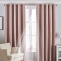 Riva Home Twilight Plain Thermal Blackout Lined Eyelet Curtains